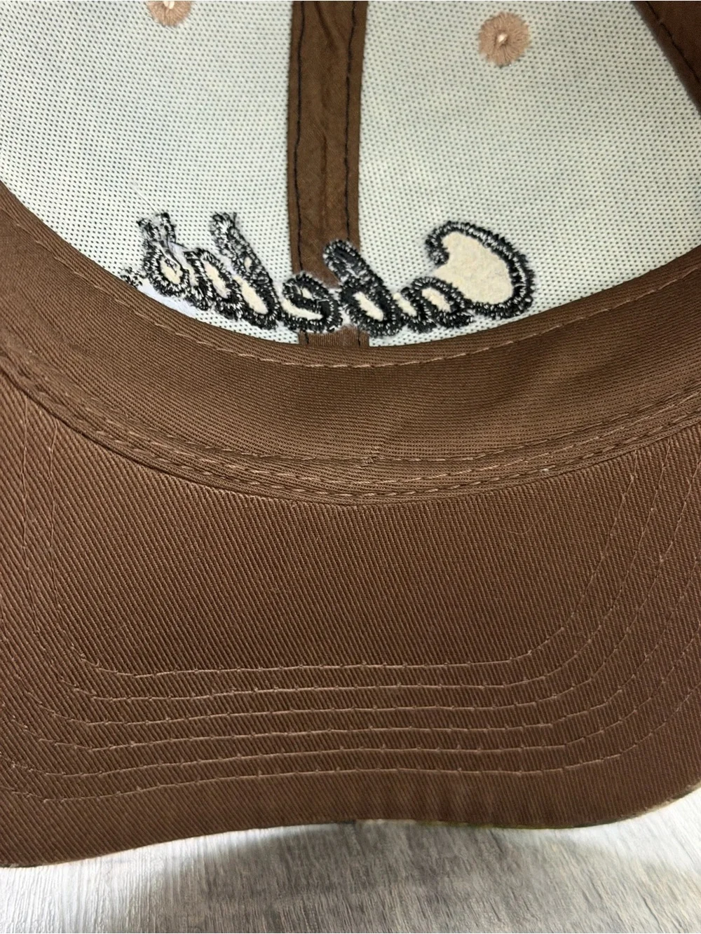 Cabela's Camouflage Baseball Cap in Green and Brown OSFM
